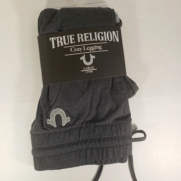 NWT Women's True Religion Cozy Leggings - Picture 1 of 5